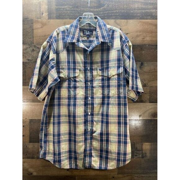 Resistol Short Sleeve Button‎ Up Size Medium - Picture 1 of 5